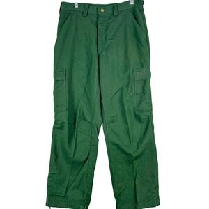 Wildland Firefighting Pants 34x30 Green FSS Cargo FR Flame Resistant Aramid USFS